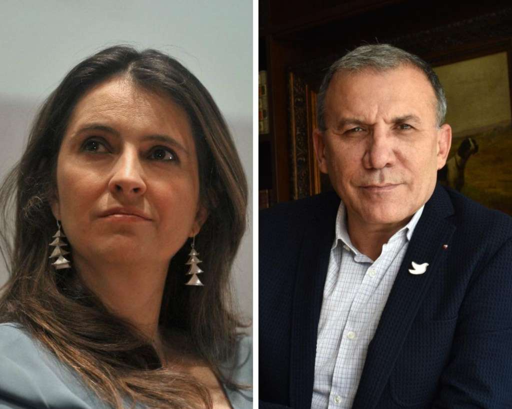 Paloma Valencia y Roy Barreras.