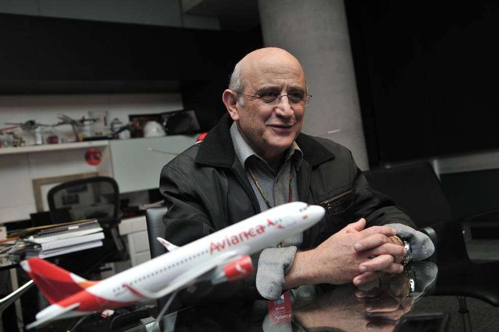 Germán Efromovich, socio mayoritario de Avianca,