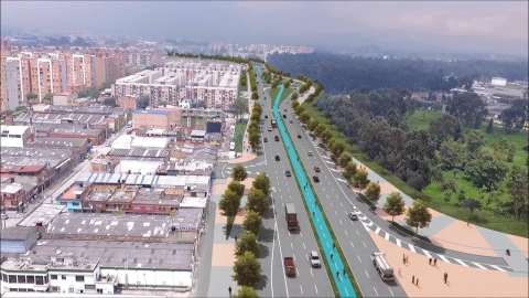 Distrito abrió licitación para la construcción de la vía Alsacia – Tintal
