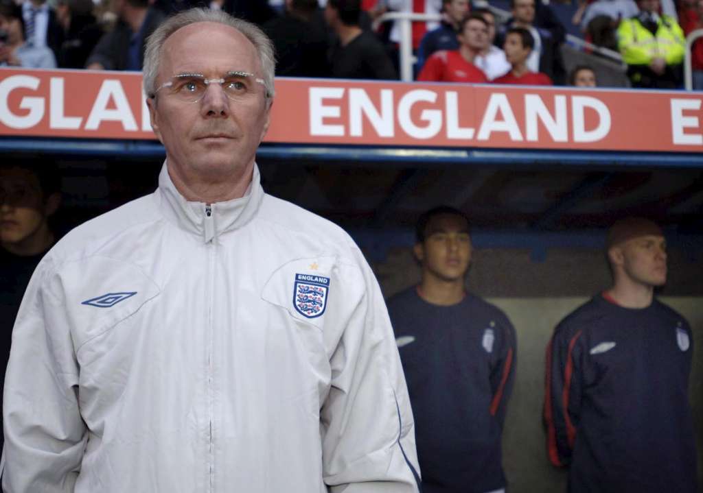 Reading (United Kingdom).- (FILE) - Sven Goran Eriksson, manager of England before a friendly soccer match against Belarus at Madejski stadium, Reading, Britain, 25 May 2006 (reissued 26 August 2024. Eriksson has died on 26 August 2024 at the age of 76, his agent has announced. (Futbol, Amistoso, Bielorrusia, Reino Unido) EFE/EPA/DANIEL HAMBURY *** Local Caption *** 00722610