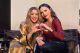 Carolina Gaitán conoció a Shakira. Demostraron que la sabrosura está en Colombia