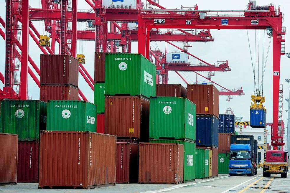 Según la OCDE, el pronóstico de crecimiento para China se mantiene en 7,4%. / AFP