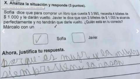 La curiosa respuesta de un niño que dejó sin palabras al profesor