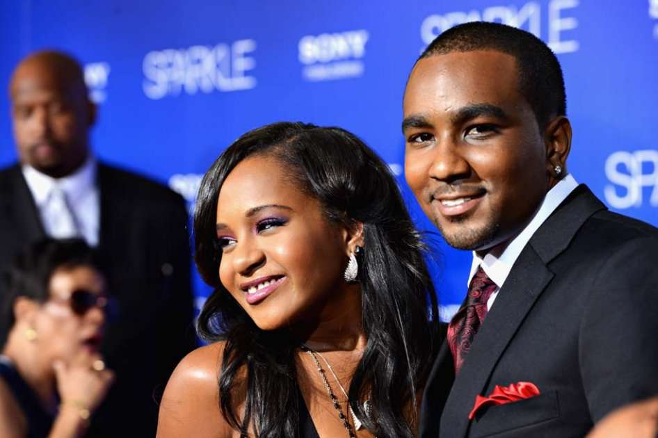 Bobbi Kristina Brown y Nick Gordon en 2012. / AFP