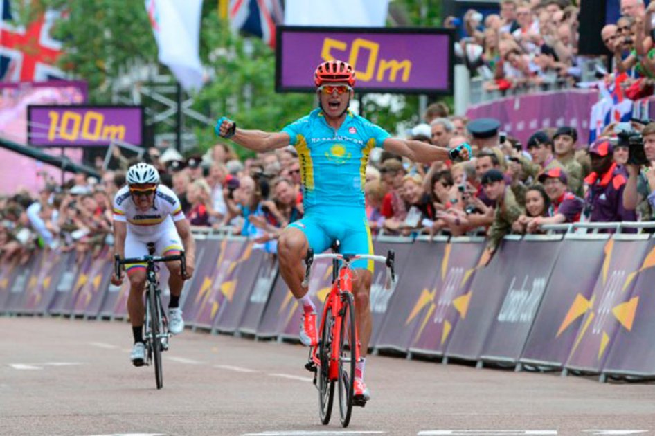 Alexandr Vinokourov en Londres 2012.