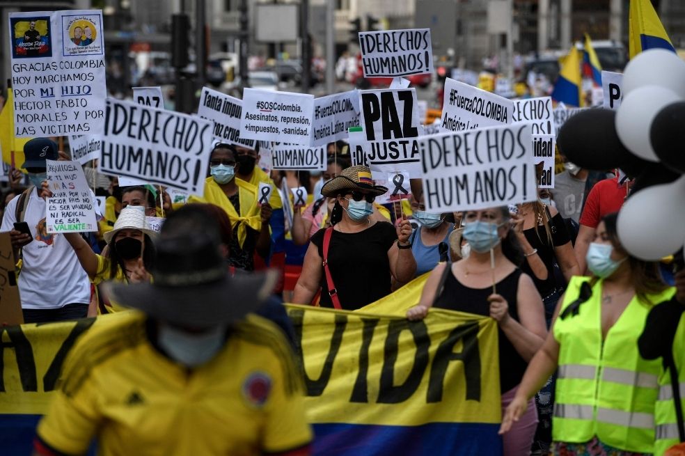 Hasta el 23 de mayo, al menos 129 personas desaparecieron en el marco de las protestas del paro nacional.