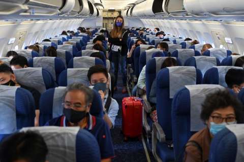 ¿Cuál es la probabilidad de contagio de COVID-19 durante un vuelo?