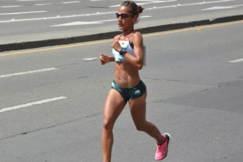 La atleta colombiana Kelly Arias. / Cortesía Porvenir