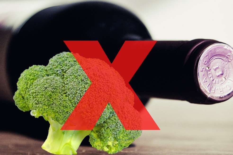 Donde sí hay poco –o casi nada– por hacer es cuando intentamos combinar vinos con vegetales o productos de sabores muy marcados como repollito de Bruselas, espárrago coliflor, brócoli, alcachofa, kale, sushi, vinagre, salsa soya y chocolate negro.