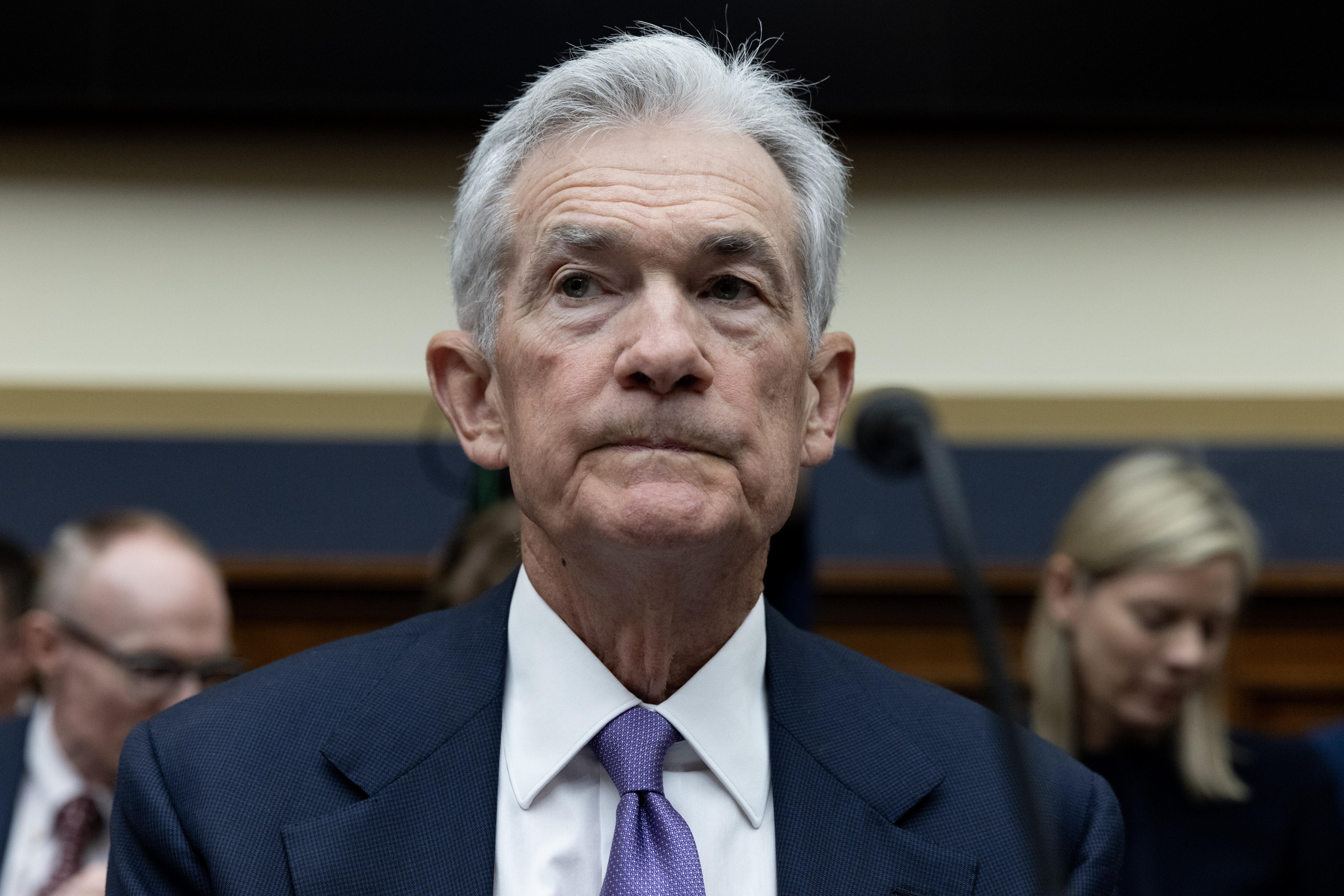 Washington (United States), 06/03/2024.- US Federal Reserve Board Chairman Jerome Powell appears before the House Financial Services Committee hearing on 'Federal Reserve's Semi-Annual Monetary Policy Report,' on Capitol Hill in Washington, DC, USA, 06 March 2024. (Roma) EFE/EPA/MICHAEL REYNOLDS