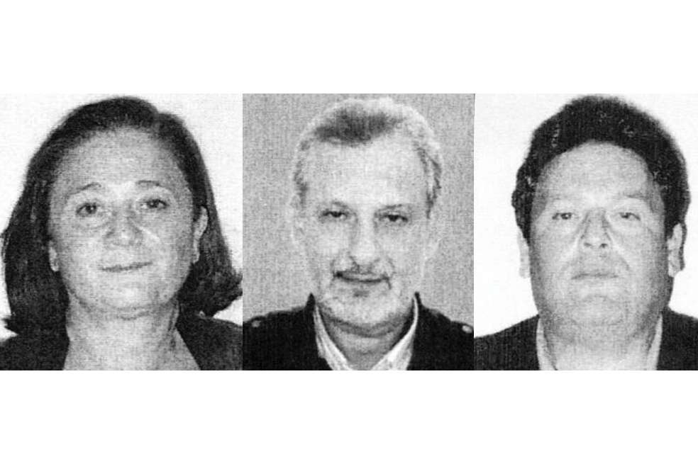 Fanny, Paul y Saúl Fraynd, hijos de Marcos Fraynd implicados en el desfalco