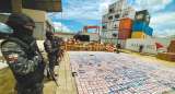 Incautaron más de una tonelada de droga y capturaron a 4 extranjeros en Cartagena