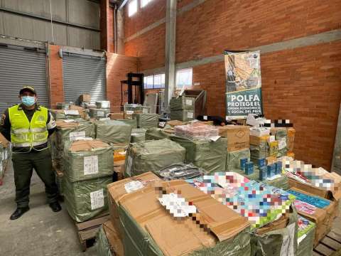 En Pereira incautaron mercancía de contrabando avaluada en $5.000 millones