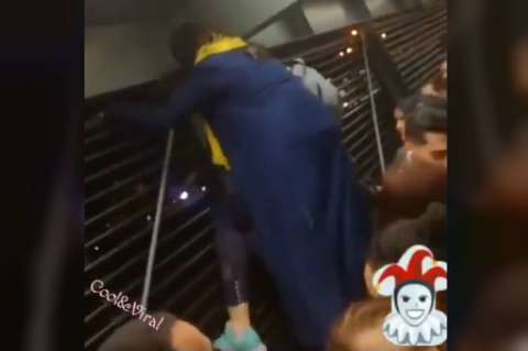 “Mujer Araña” en Transmilenio despierta risas y críticas entre los usuarios