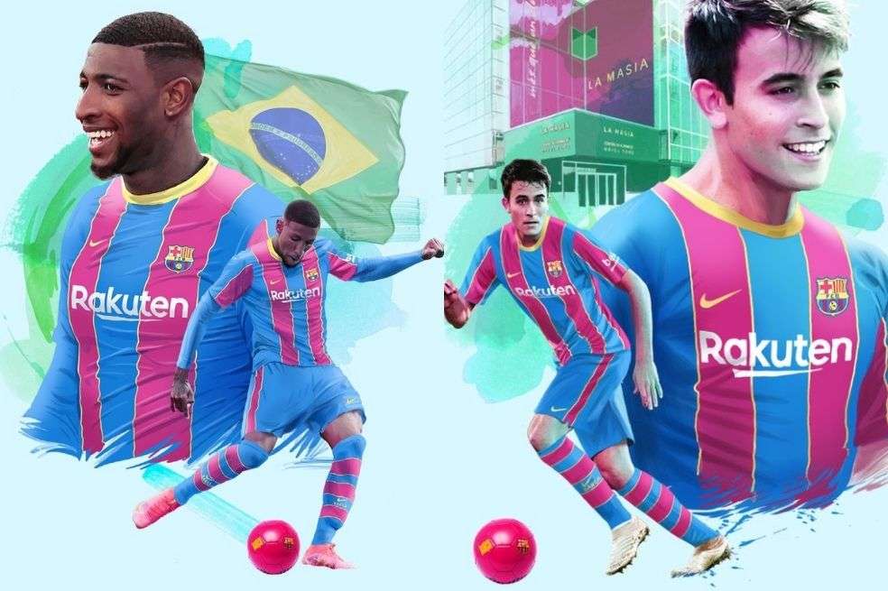 El brasileño y el español fueron confirmados por el club catalán esta semana.