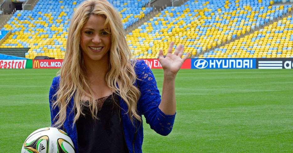 ¿Qué tiene que ver el fútbol con la cantante Shakira?