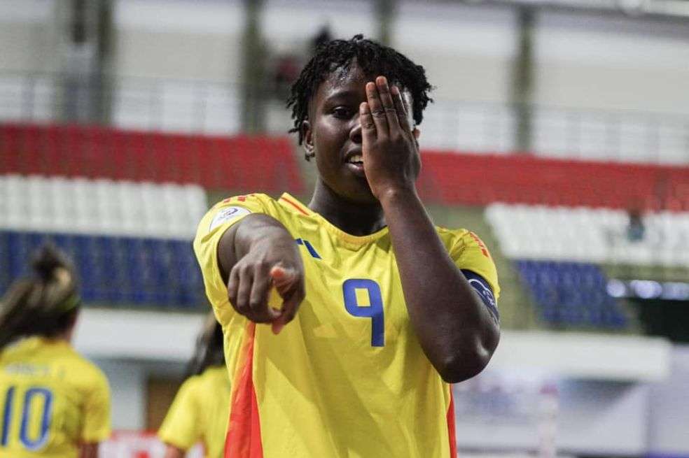 Nicolle Mancilla Solís, promesa del fútsal colombiano.