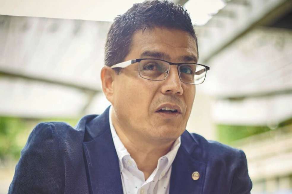 John Jairo Arboleda Céspedes, rector de la Universidad de Antioquia. / Jalmoz