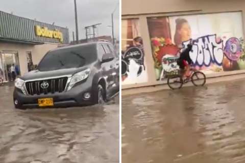 Aguaceros en Usaquén causaron inundaciones y emergencias: varias familias afectadas