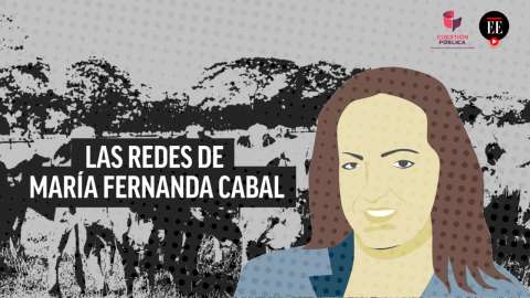 María Fernanda Cabal, entre amigos y tierras