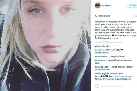 Kesha agradece apoyo tras perder juicio por violación contra Dr. Luke