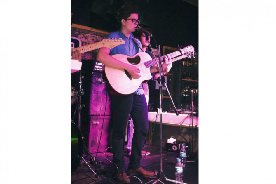 Andrés Forero y la música en vivo: su apuesta. / Cortesía