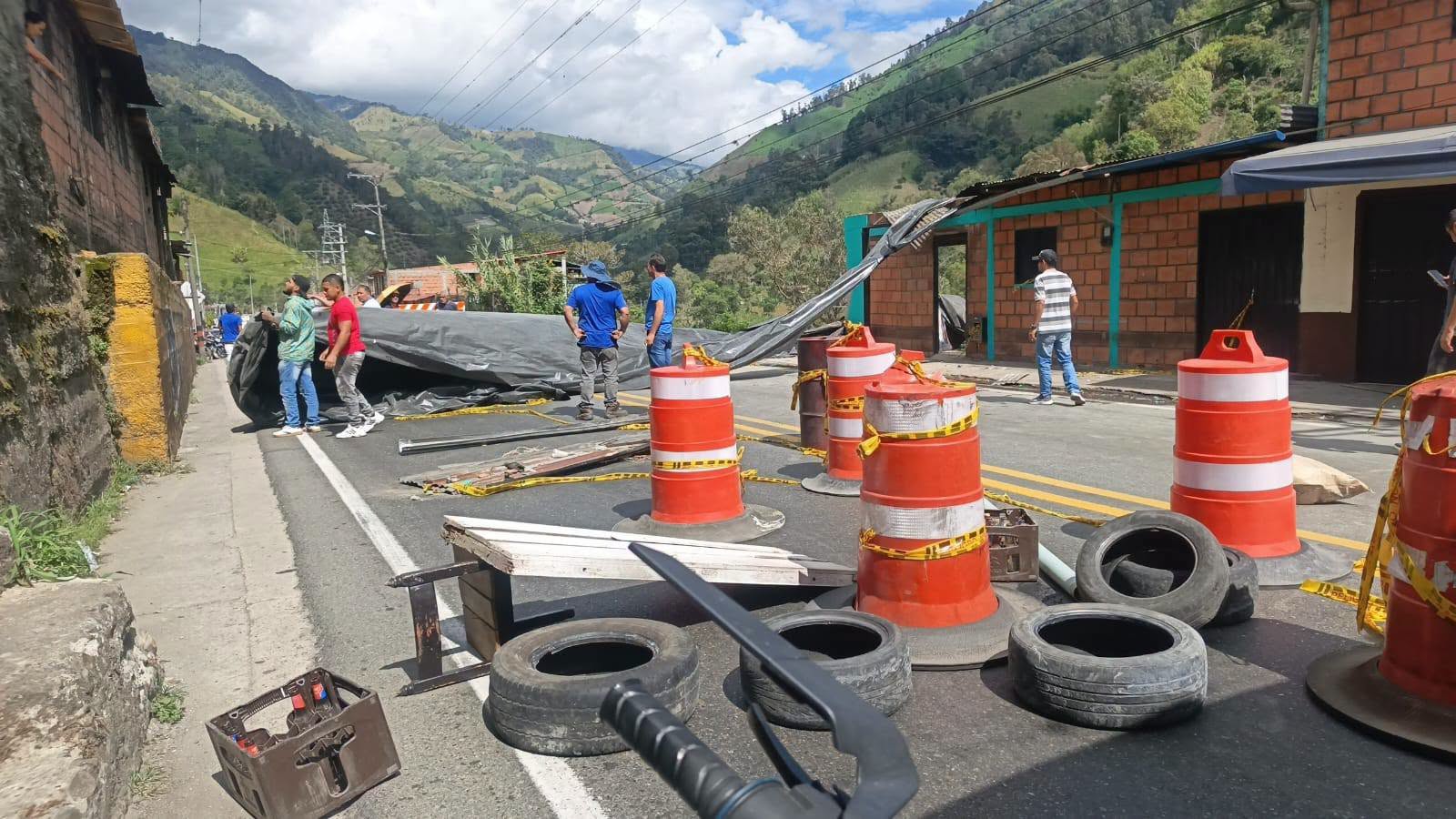 Protestas en La Línea
