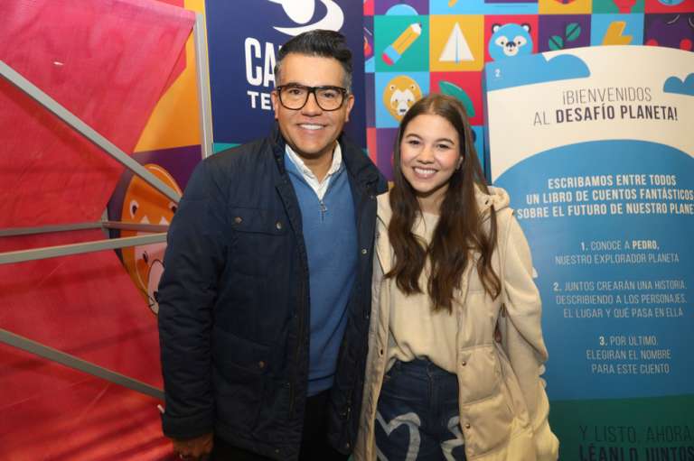 Carlos Calero y Sofía Calero