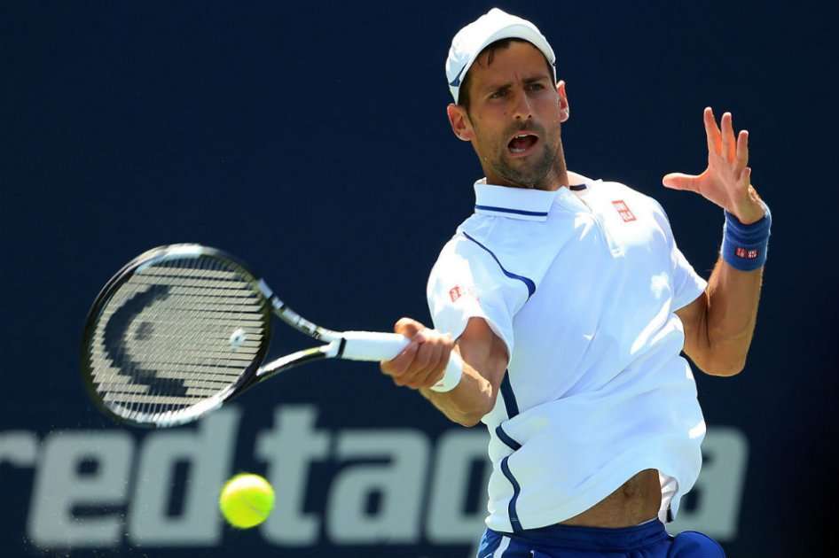 Novak Djokovic, número uno de la clasificación ATP. Foto: AFP