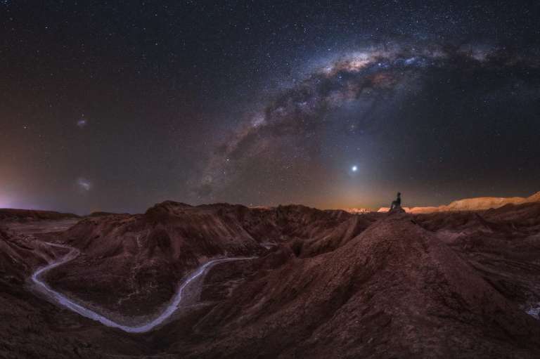 "El camino de sal", San Pedro de Atacama, Chile.