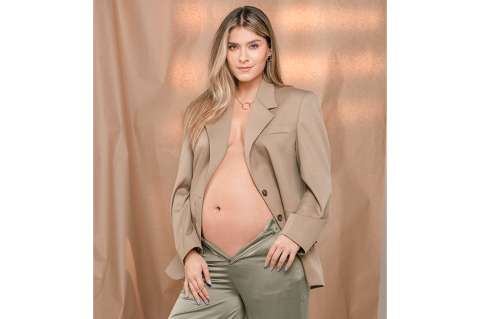 Laura Tobón de La Voz Kids: con modelos famosas tuvo el primer shower para Lucca