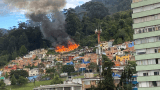 Voraz incendio en Santa Fe destruyó cinco viviendas