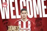 Así presentó Olympiacos a James Rodríguez