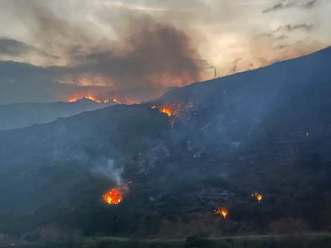 Incendio forestal en Cali ha consumido al menos 300 héctareas