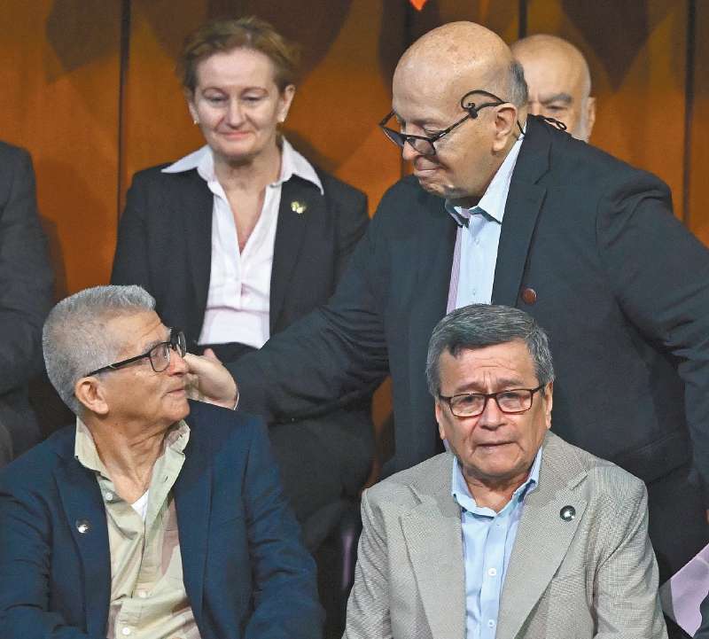El lunes pasado comenzó en México el segundo ciclo de diálogos entre el Gobierno y el ELN. / AFP