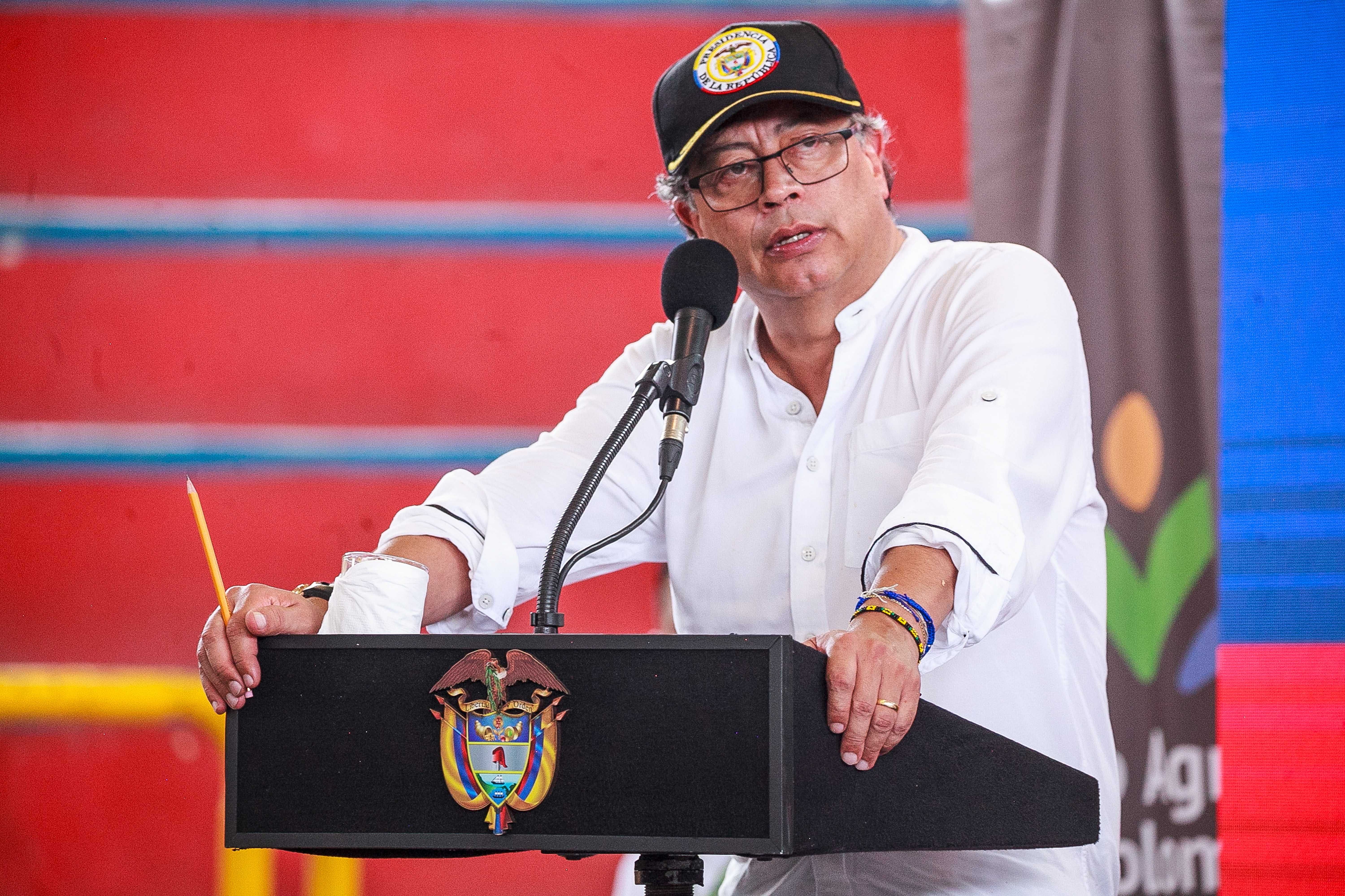 El presidente Gustavo Petro ha estado gobernando desde el Pacífico. Se espera que finalice su jornada este domingo en Quibdó.