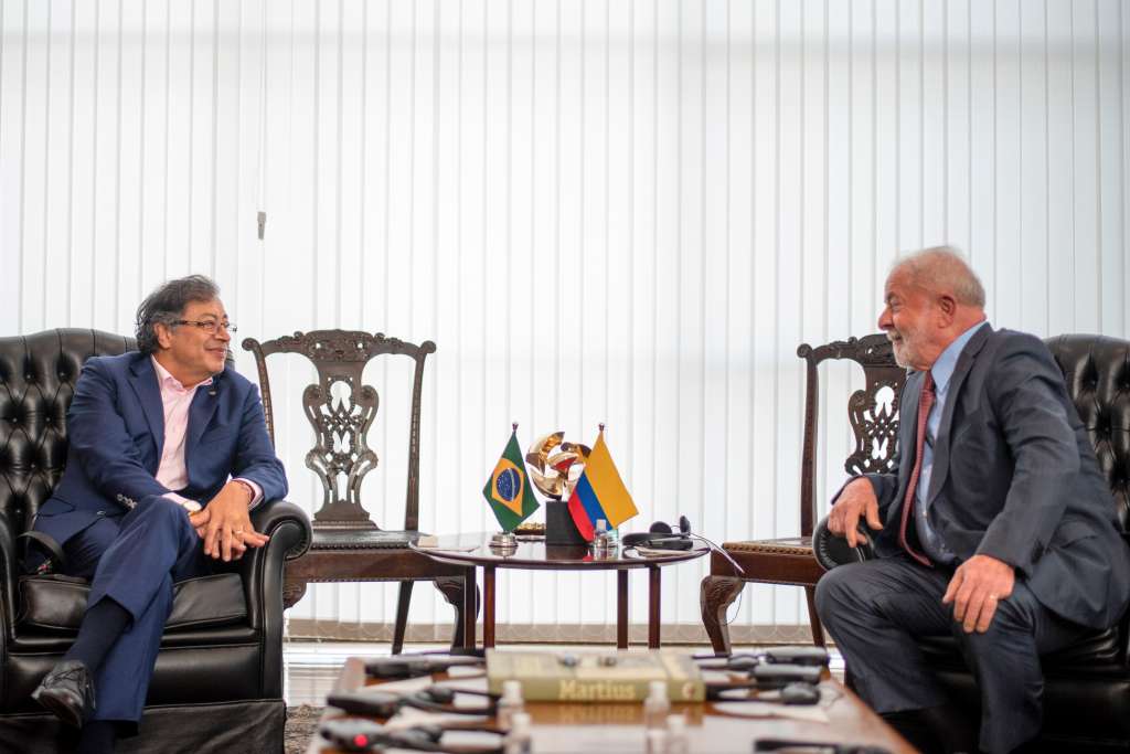 El presidente Gustavo Petro viajó a Brasil para acompañar a su homólogo durante la posesión el pasado 1 de enero.