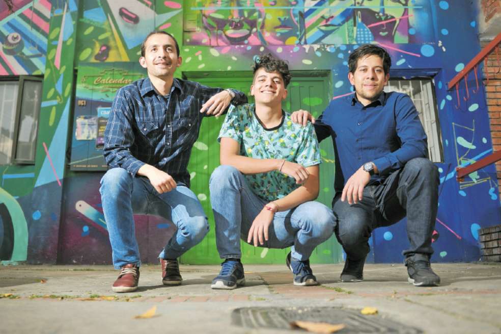 David Castaño, Kevin Flórez y Nicolás Cuadrado. / Gustavo Torrijos - El Espectador