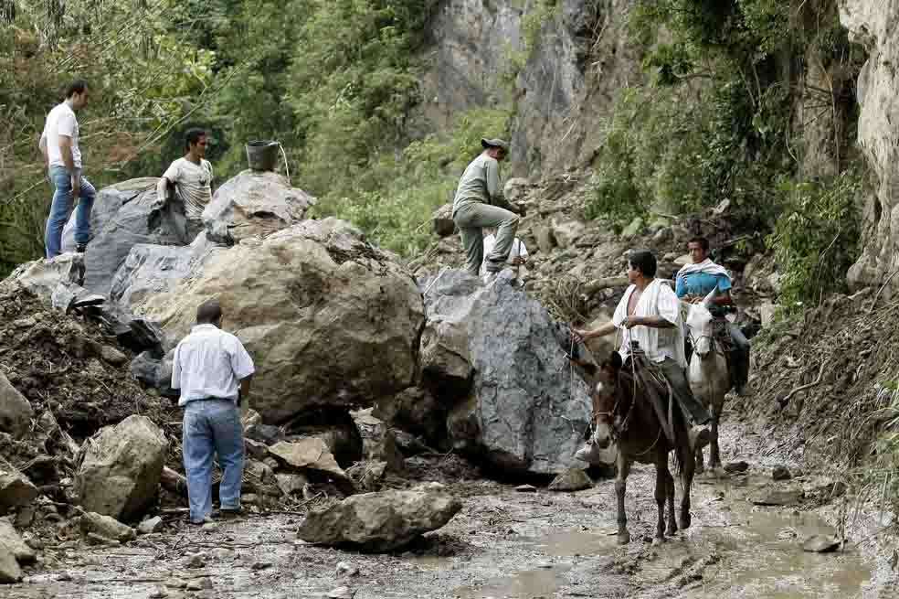 El 18 de enero de 2011, una avalancha destruyó el 90% del municipio de Útica / Archivo