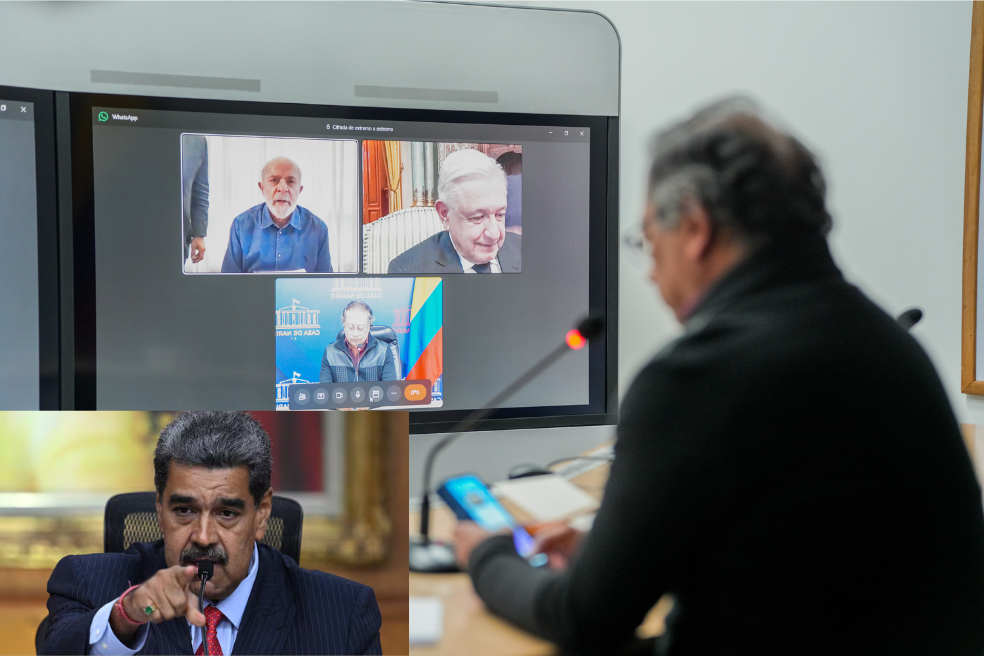 Los presidentes Gustavo Petro, Luis Inácio Lula da Silva y Andrés Manuel López Obrador buscan un diálogo directo con Nicolás Maduro.