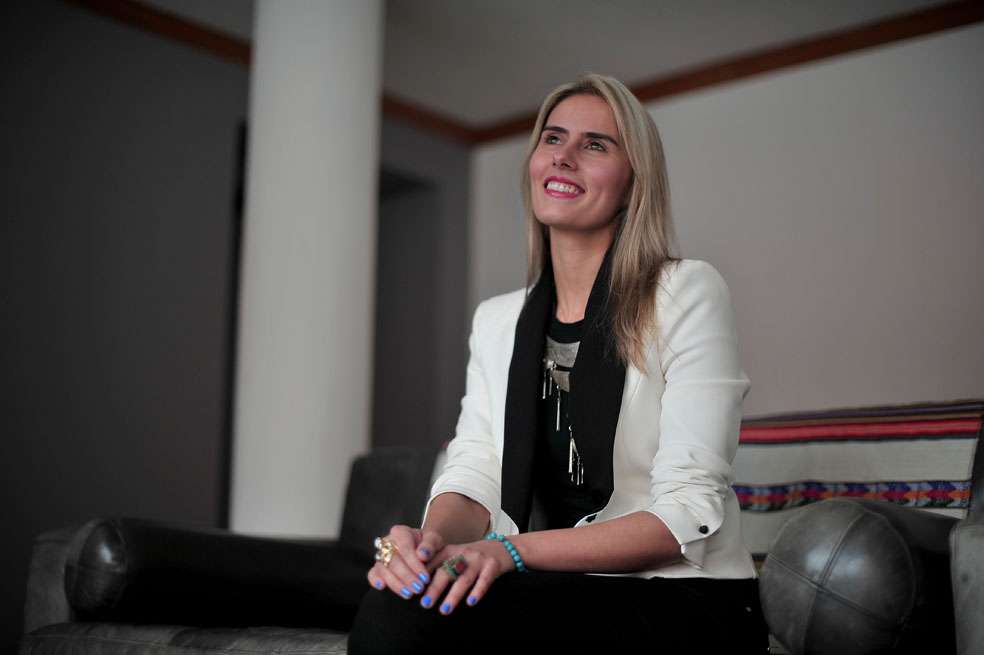 Ana María Abad tiene como hobbies viajar a lugares poco tradicionales y estar con sus sobrinos. /Andrés Torres - El Espectador