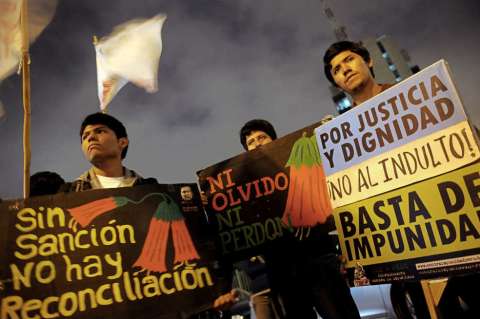 Tensión por pedido de Indulto a Alberto Fujimori