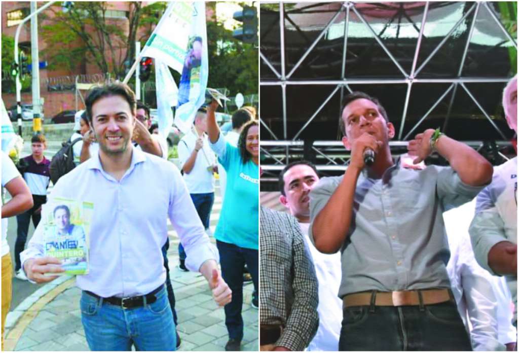 Daniel Quintero y Alfredo Ramos son los únicos que se han posicionado sobre el 20% en la intención de voto. / Cortesía