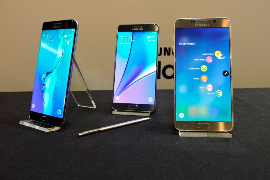 Nuevos smartphone y notebook de Samsung. / Felipe Morales Mogollón/El Espectador