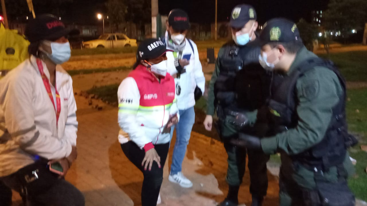 Personería de Bogotá rechaza la violencia registrada en Parque Fontanar, Suba
