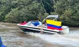 De travesía por el río Meta