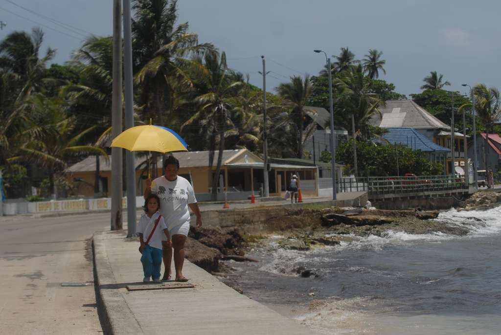 Aspectos de los habitantes y varias zonas de la isla de San Andrés