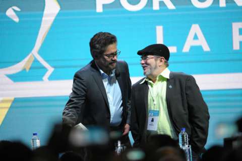 Rodrigo Londoño llegó para la campaña presidencial