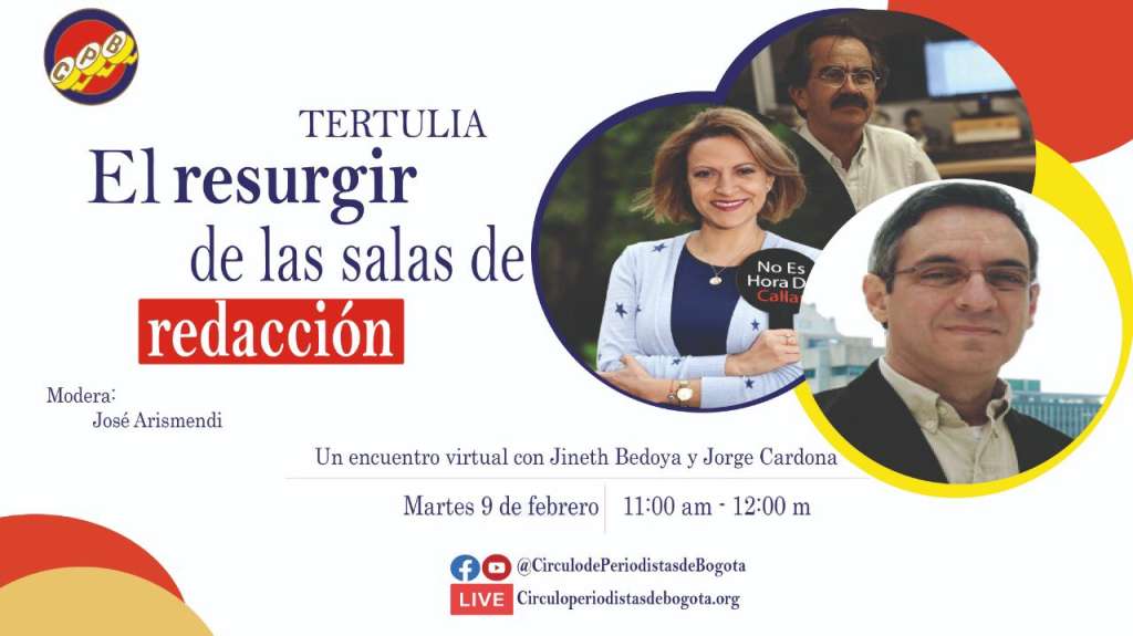 "El resurgir de las salas de redacción" es una de las charlas programadas por el Círculo de Periodistas para la celebración del Día del periodista.
