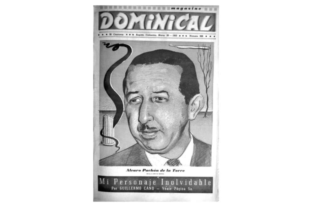 Guillermo Cano escribió el texto “Mi personaje inolvidable” con el que, después de la muerte de Álvaro Pachón de la Torre, le hizo un homenaje. / Archivo